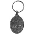 World's Greatest Grandma Antiqued Metal Key Chain